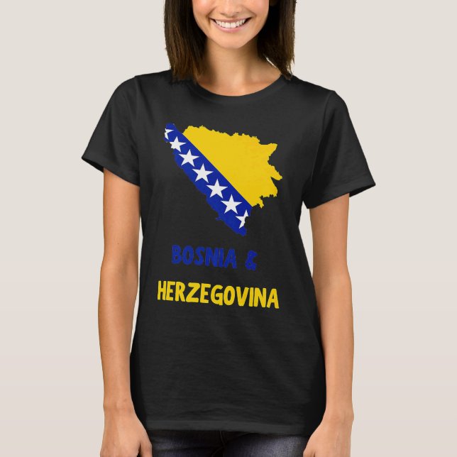 T-SHIRT BOSNIE-HERZÉGOVINE (Devant)