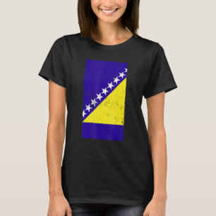 T-shirt Bosnie-Herzégovine Balkans Sarajevo Troublé