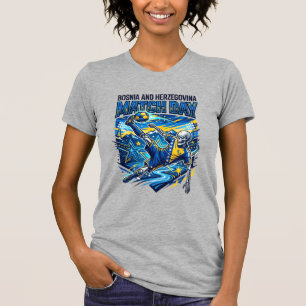 T-shirt Bosnie-Herzégovine Match Day Skeleton Striker