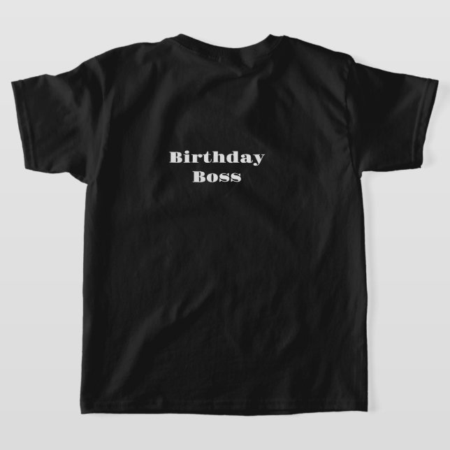 T-shirt Boss (Couchage Retour)
