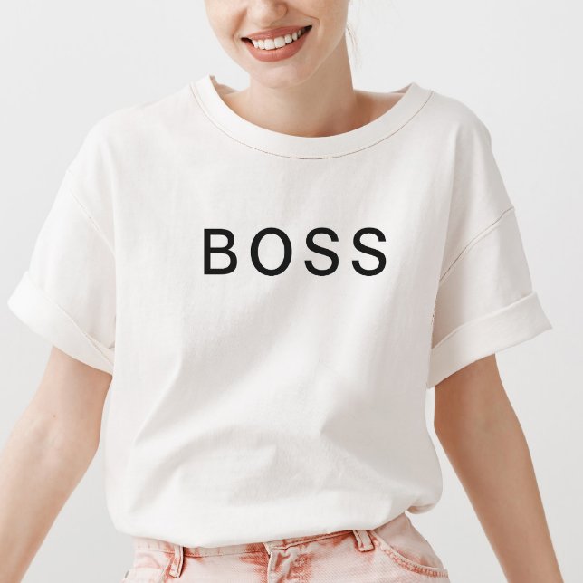 T-shirt Boss | Créez votre propre marque (Créateur téléchargé)