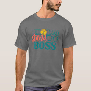 T-shirt Boss de socle de citronnade