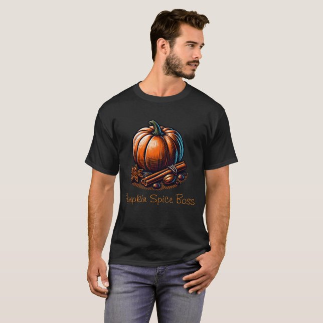 T-shirt Boss épice citrouille (Devant entier)