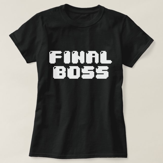 T-shirt BOSS FINAL (Design devant)