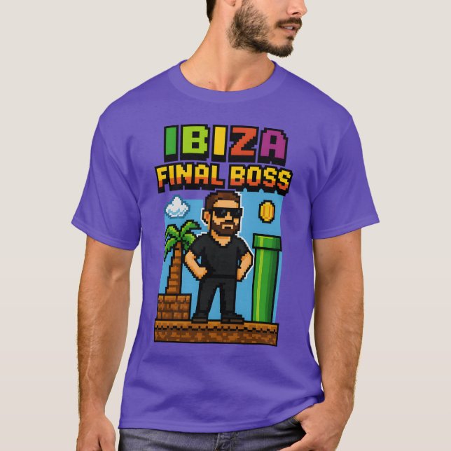 T-SHIRT BOSS FINAL IBIZA (Devant)