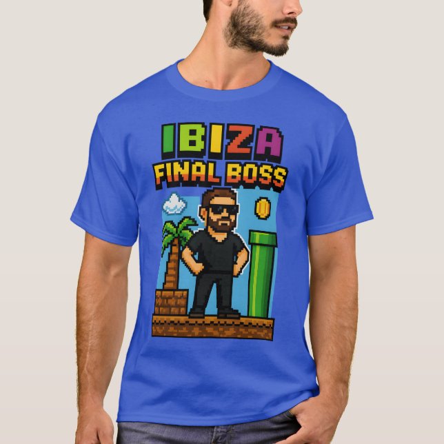 T-SHIRT BOSS FINAL IBIZA (Devant)