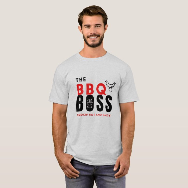 T-shirt Boss pour hommes (Devant entier)