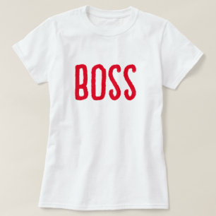 T-shirt BOSS pour les propriétaires d'entreprise