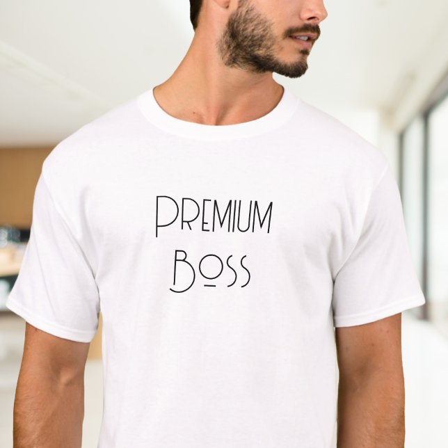 T-shirt Boss Premium | Police millionnaire exclusive (Créateur téléchargé)