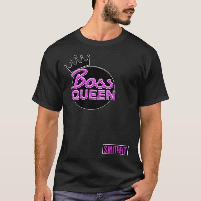 T-SHIRT BOSS QUEEN (Devant)
