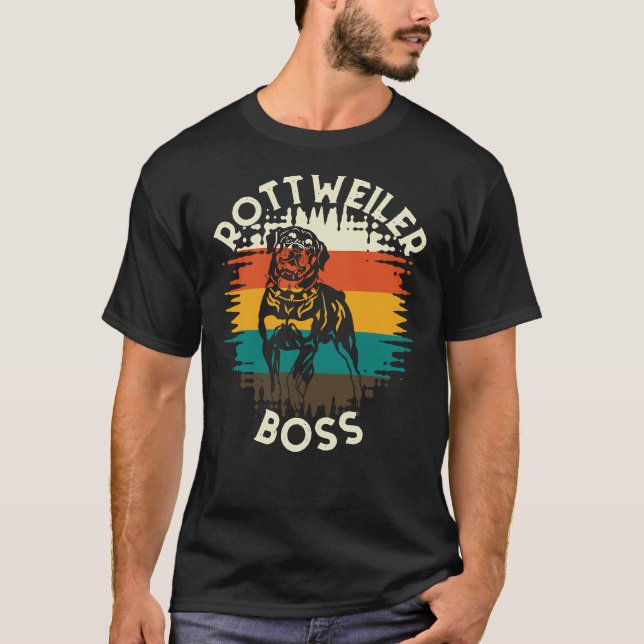 T-shirt Boss Rottweiler (Devant)
