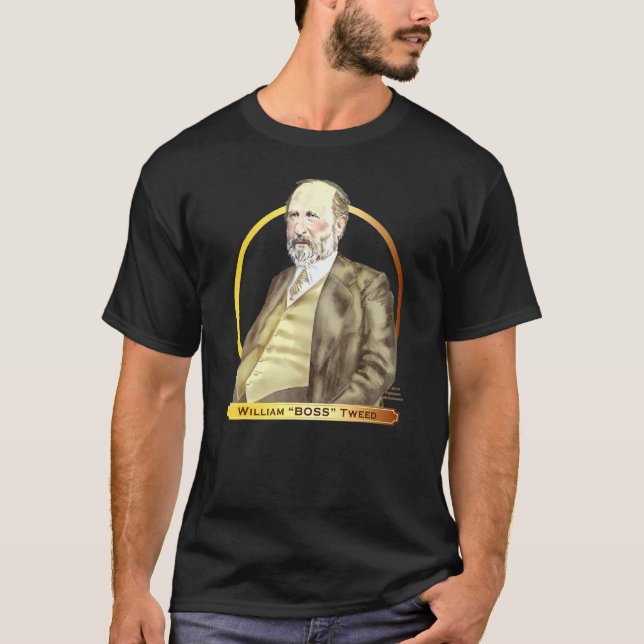 T-shirt Boss Tweed Tammany Hall (Devant)
