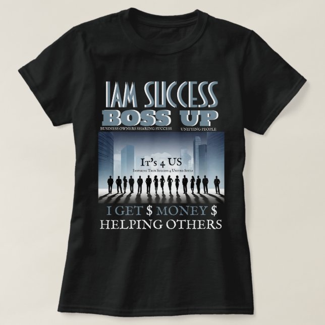 T-Shirt BOSS UP (Design devant)