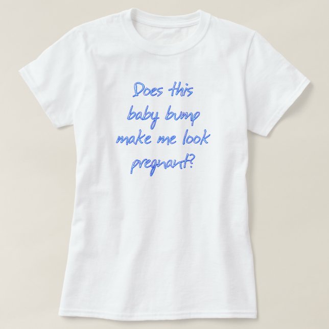 T-shirt Bosse de grossesse (Design devant)