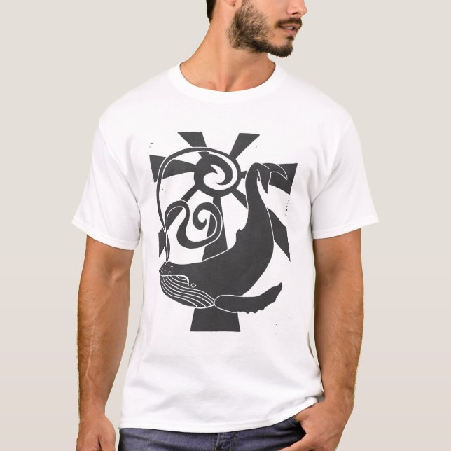 T-shirt Bosse faisant le Sun (Devant)