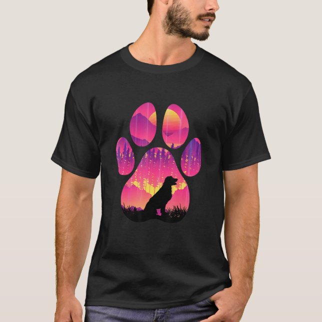 T-shirt Bossie Paw Mom Dad Dog  Women Men (Devant)