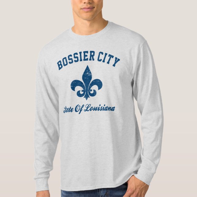 T-shirt Bossier City  Louisiane (Devant)
