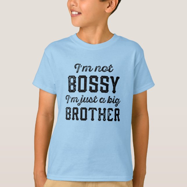 T-shirt Bossy Big Brother (Devant)