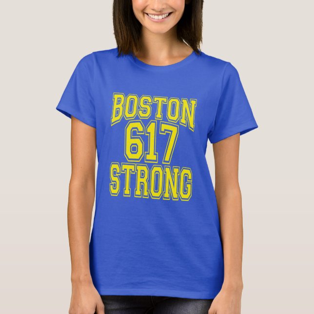 T-shirt Boston 617 Fort (Devant)