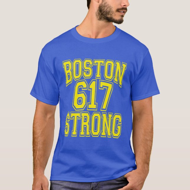 T-shirt Boston 617 Fort (Devant)
