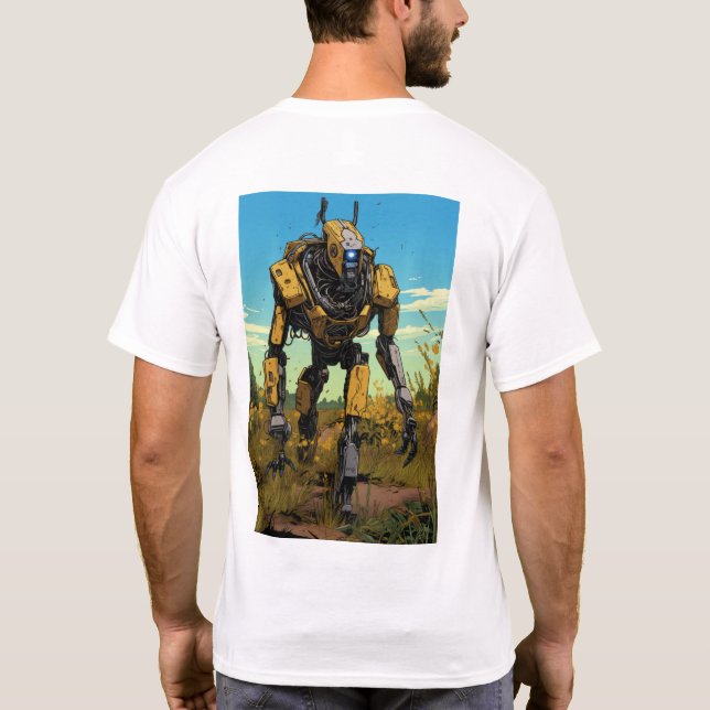 T-shirt Boston Dynamics Robot Explore Hot Prairie - T-Sh (Dos)