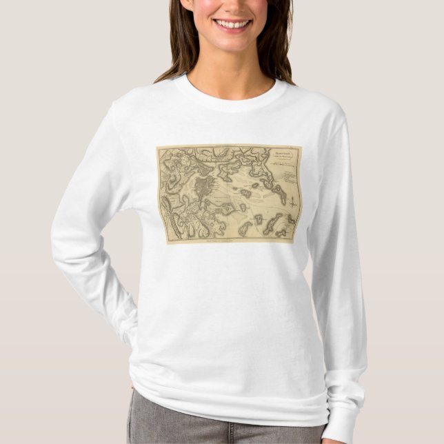 T-shirt Boston et ses environs (Devant)