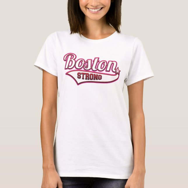 T-shirt Boston fort (Devant)