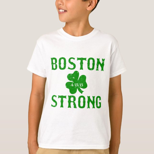 T-shirt Boston fort (Devant)