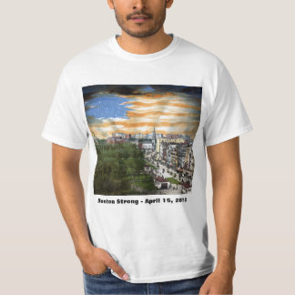 T-shirt Boston fort - dans la mémoire du 15 avril 2013
