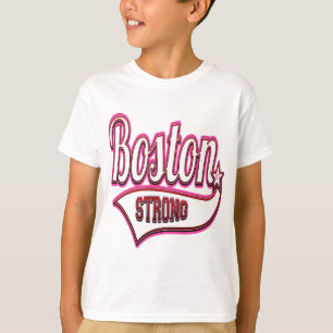 T-shirt Boston fort dans le rose
