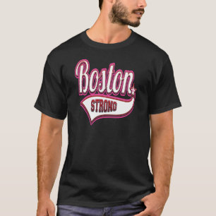T-shirt Boston fort dans le rose