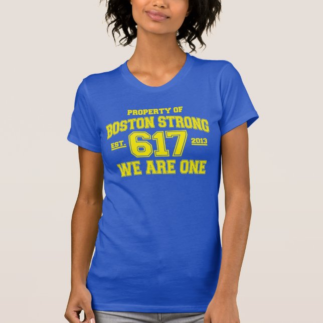 T-shirt Boston Fort Nous Sommes Un (Devant)
