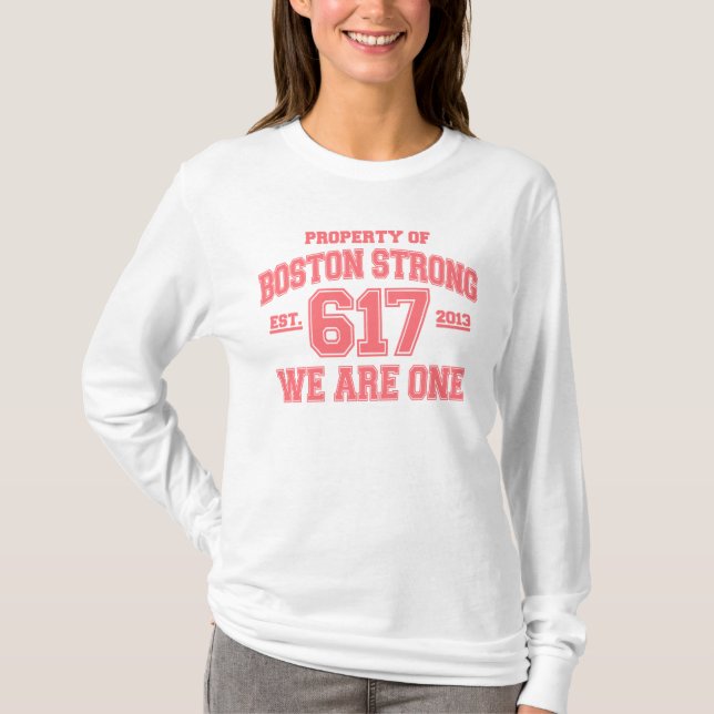 T-shirt Boston Fort Nous Sommes Un (Devant)