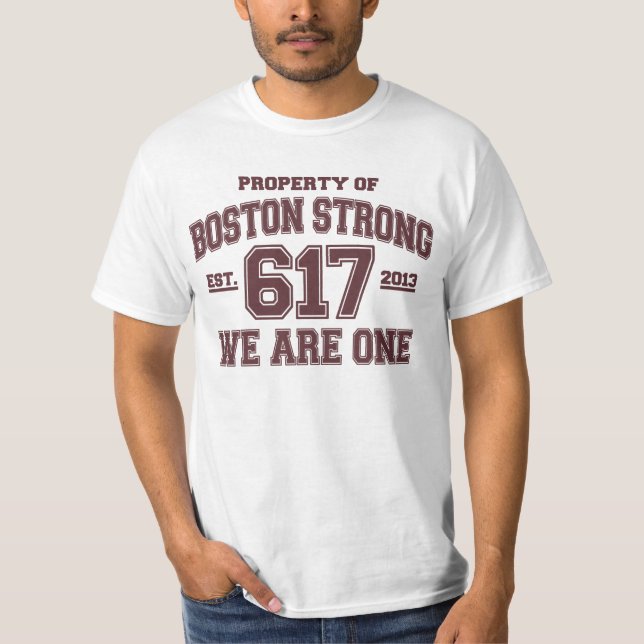 T-shirt Boston Fort Nous Sommes Un (Devant)