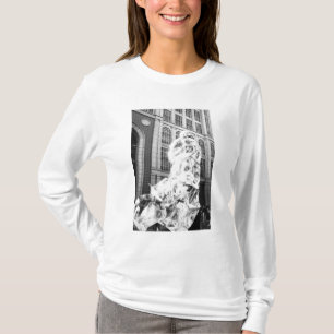 T-shirt Boston, MA USA, un coureur à Foil Boston Marathon