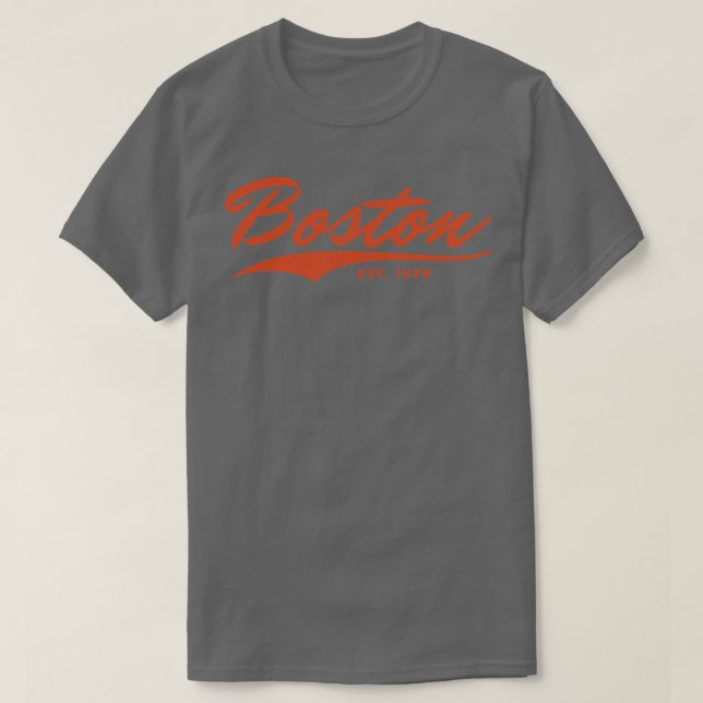 T-shirt Boston, Massachusetts1 (Design devant)