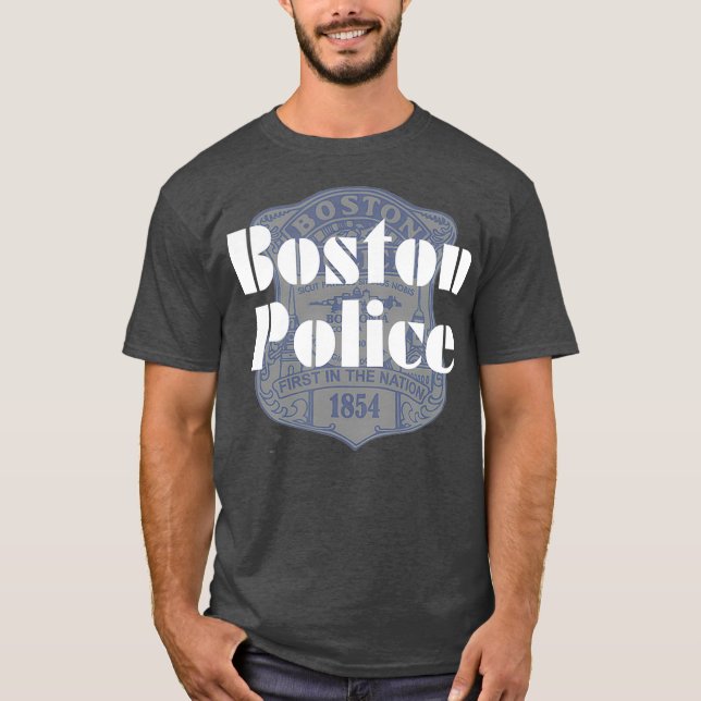 T-shirt Boston Police Vintage BPD Tee (Devant)