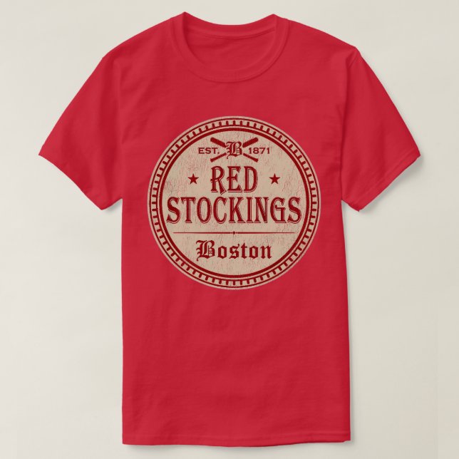 T-shirt Boston Red Bas usé (Design devant)
