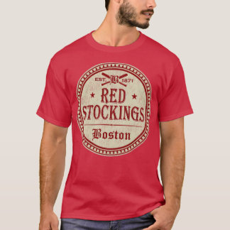 T-shirt Boston Red Bas usé