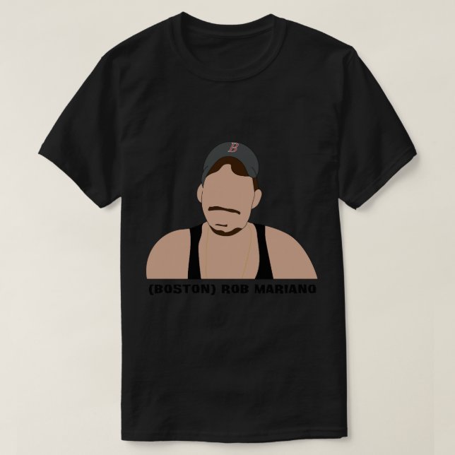 T-shirt Boston Rob Mariano (Design devant)