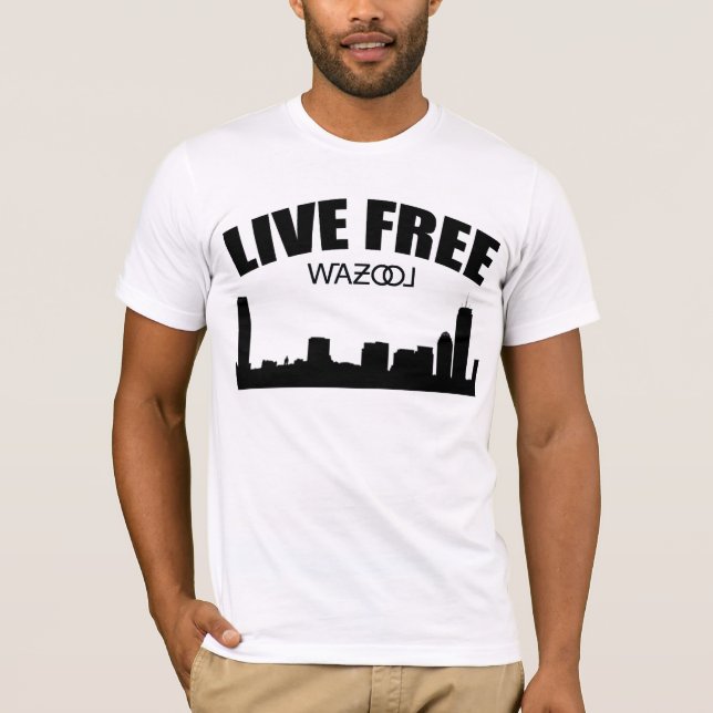 T-shirt Boston SkyLine Tee (Devant)