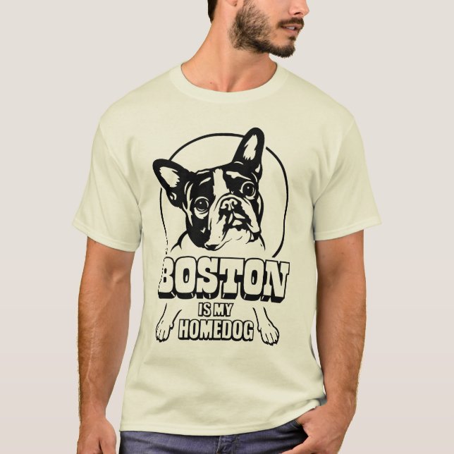 T-shirt Boston Terrier (Devant)