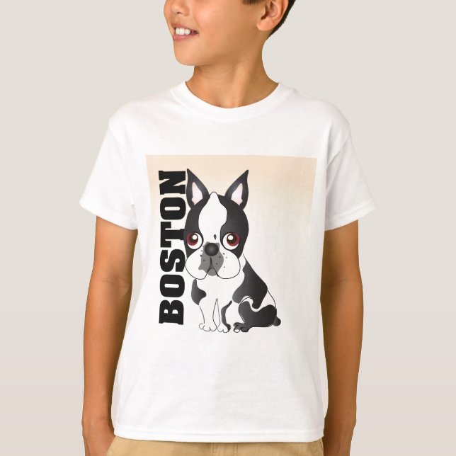 T-shirt Boston Terrier (Devant)