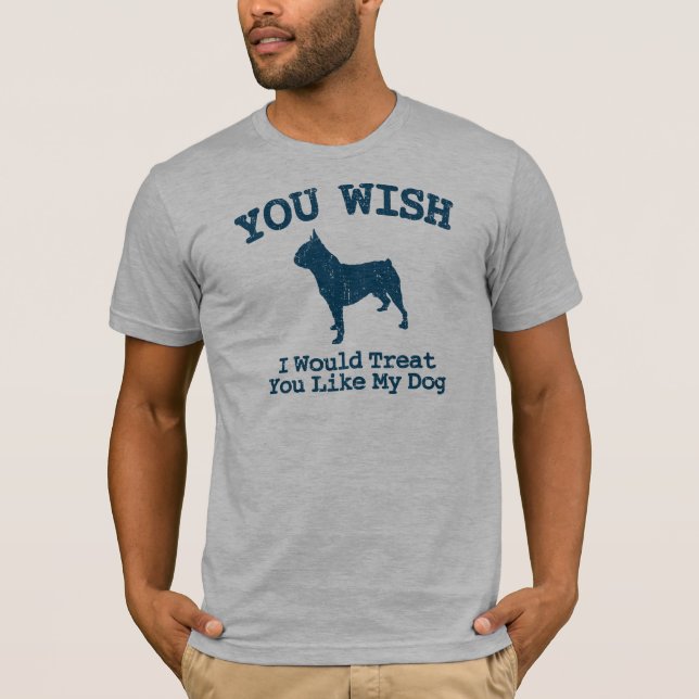 T-shirt Boston Terrier (Devant)