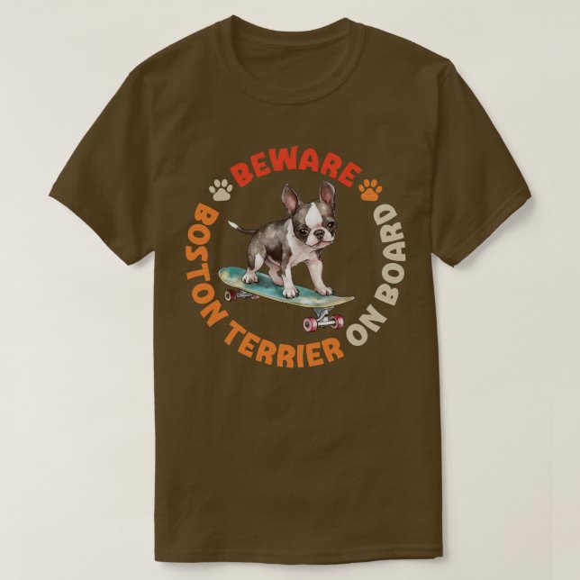 T-shirt Boston Terrier 2 (Design devant)