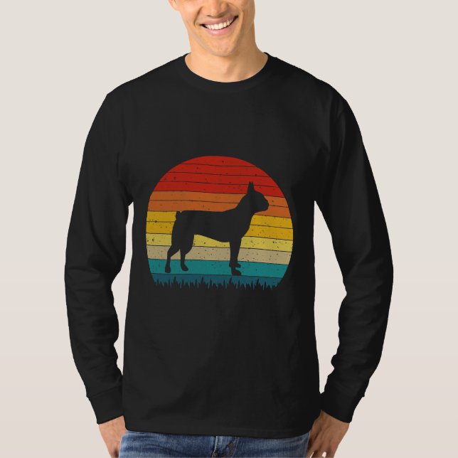 T-shirt Boston Terrier Art  Boston Terrier Love  Boston Te (Devant)