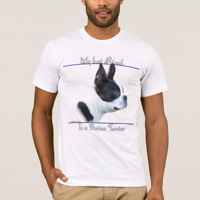 T-shirt Boston Terrier Best Friend 2 (Devant)