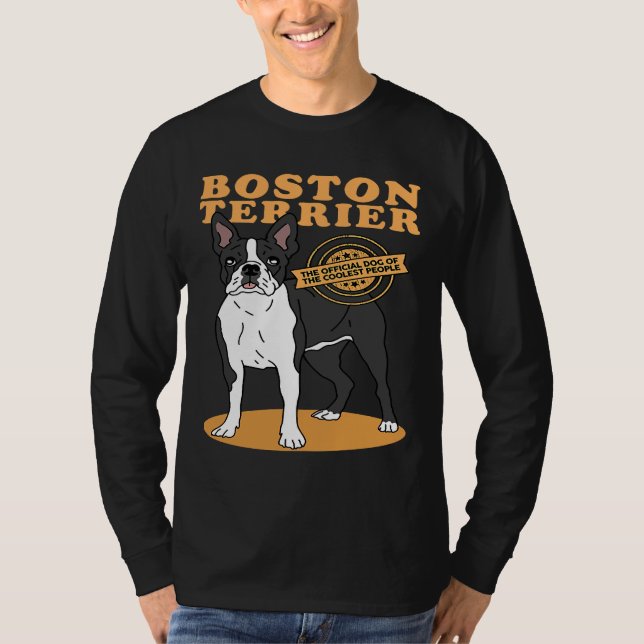 T-shirt Boston Terrier Boston Terrier Chien Du B Le Plus C (Devant)