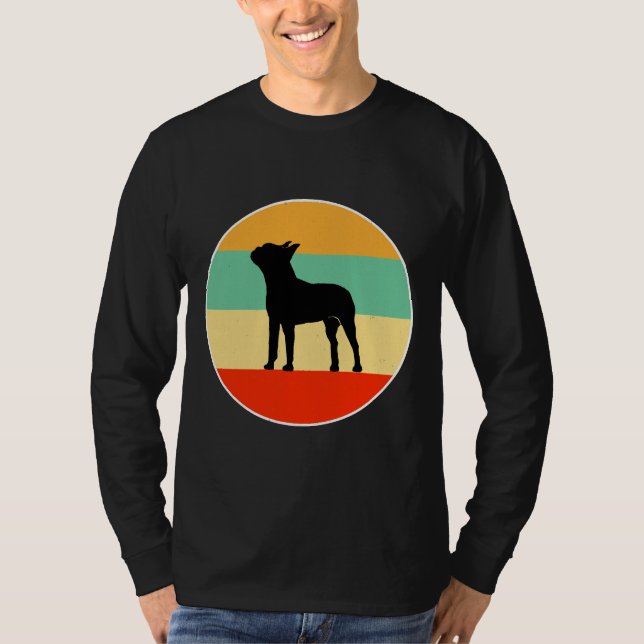 T-shirt Boston Terrier Chien Maman Amour R (Devant)