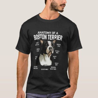 T-shirt Boston Terrier Chien Papa Funny Boston Terrier Cad